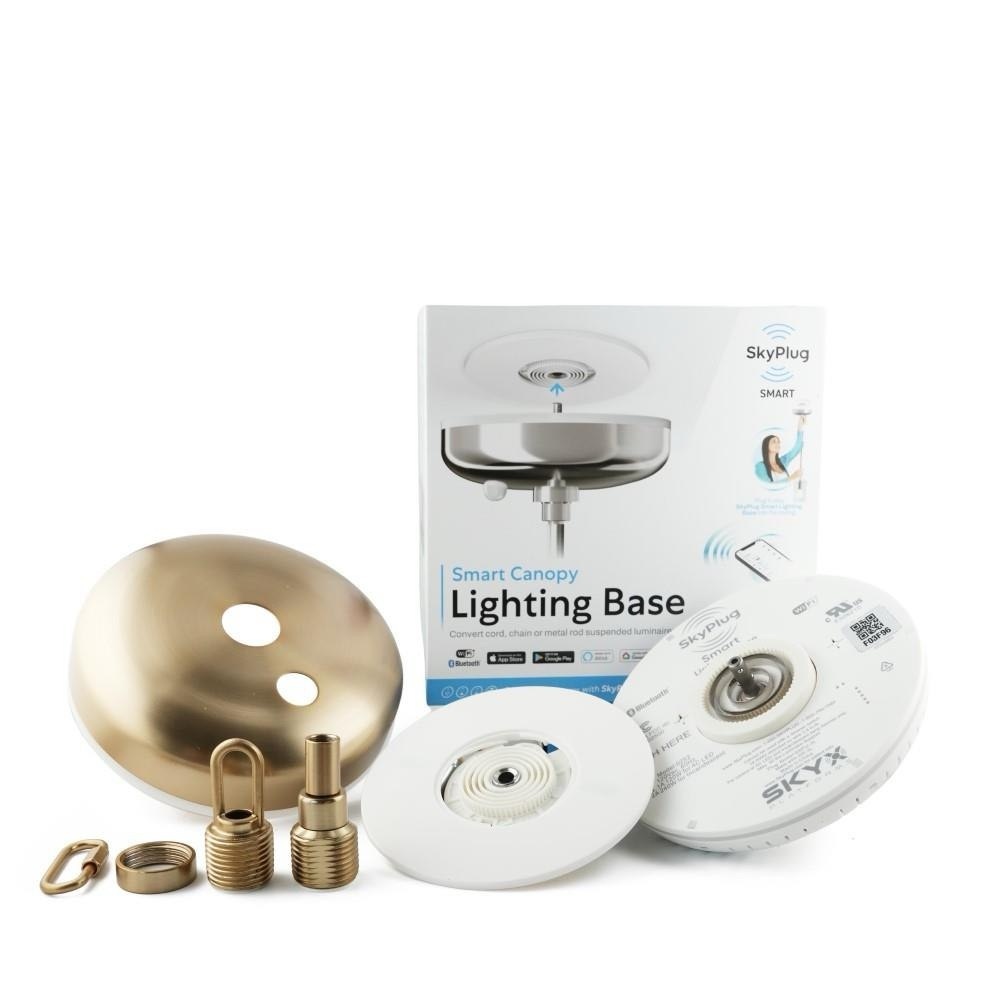 New SkyX - 5927-BN - SkyPlug Smart Plug & Play Lighting Base - bronze